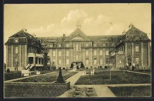 AK Bergedorf, Blick auf das Staatskrankenhaus