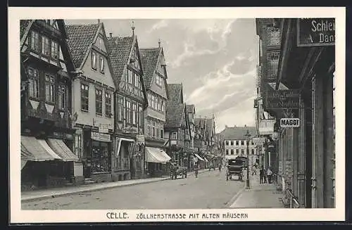 AK Celle, Bäckerei und Conditorei Franz Steinführer an der Zöllnerstrasse