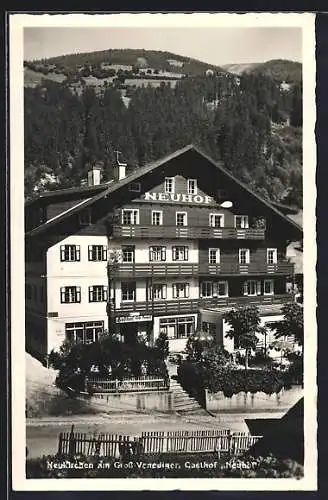 AK Neukirchen a. G.-V., Gasthof Neuhof