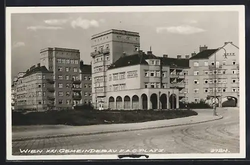 AK Wien, Gemeindebau am F. A. C.-Platz