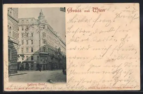 AK Wien, Residenz-Hotel Teinfaltstrasse 6