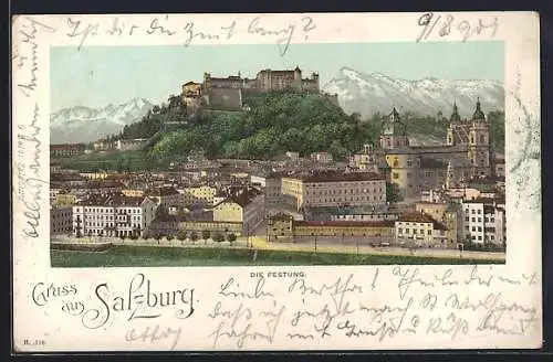 AK Salzburg, Die Festung