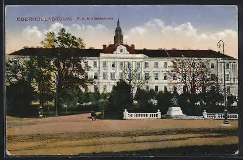 AK Oberhollabrunn, F. e. Knabenseminar