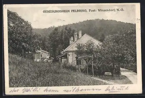 AK Felbring, das Genesungsheim