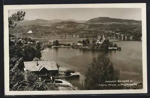 AK Maria Wörth a. Wörthersee, Gasthof Pension Seegretl