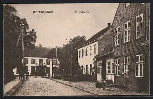 AK Ahrensbök, Partie in der Poststrasse