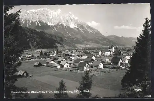 AK Oeblarn, Ortschaft gegen Grimming