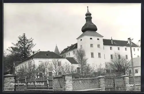 AK Dobersberg /N. Ö., Partie am Schloss