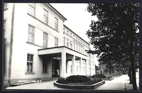 AK Korneuburg, A. Ö. Krankenhaus, Eingang