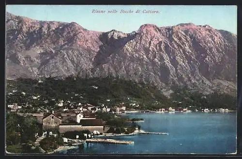 AK Risano, Bocche di Cattaro, Panorama der Bucht von Kotor