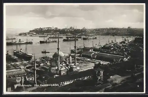 AK Istanbul, Vue panoramique du port