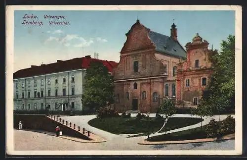 AK Lemberg, Blick auf die Universität