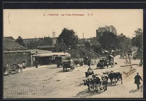 AK Pantin, La Porte d`Allemange