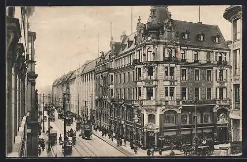 AK Berlin, Partie in der Leipziger Strasse