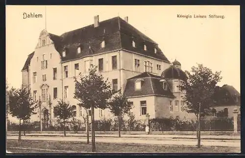 AK Berlin-Dahlem, An der Königin Luisen Stiftung