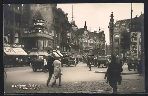 AK Berlin, Verkehr am Spittelmarkt