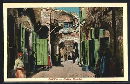 AK Jaffa, Quartier Indigène