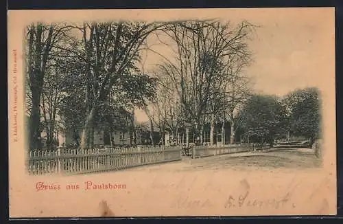 AK Berlin-Grunewald, Gasthaus Paulsborn