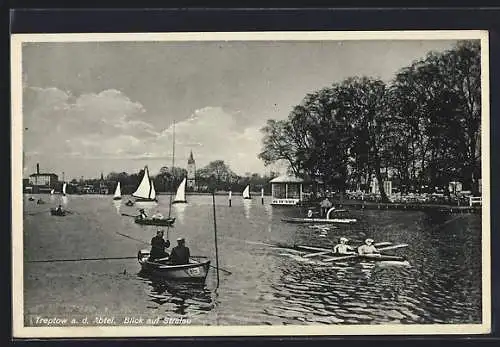 AK Treptow a. d. Abtei, Blick auf Stralau