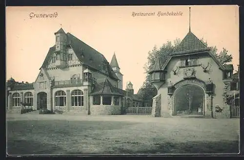 AK Grunewald, Restaurant Hundekehle