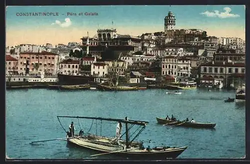 AK Konstantinopel, Pera et Galata