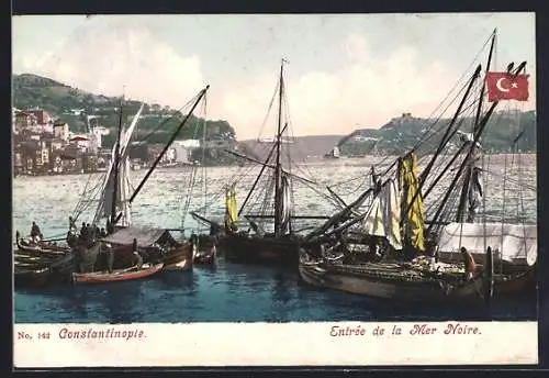 AK Constantinople, Entrée de la Mer Noire