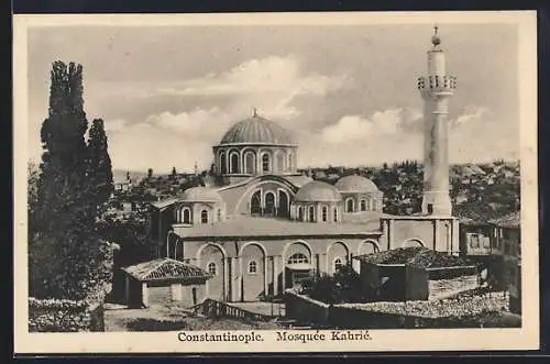 AK Konstantinopel, Blick auf die Moschee Kahrie