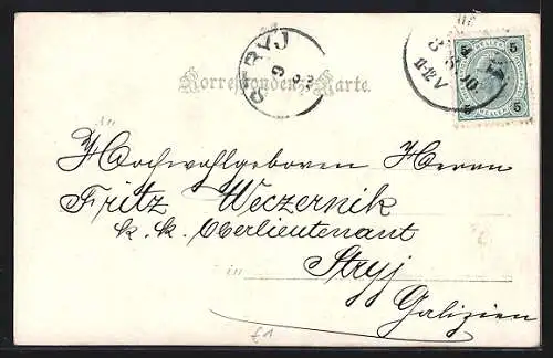 AK Wien, Kärntner-Ring mit Strassenbahn