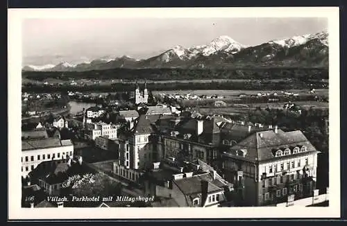 AK Villach, Parkhotel mit Mittagskogel