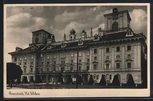 AK Eisenstadt /Nd., Ansicht vom Schloss