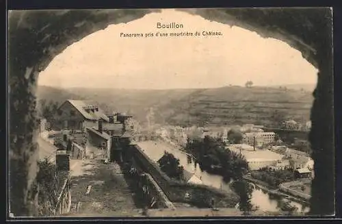 AK Bouillon, Panorama pris d`une meurtriere du Chateau