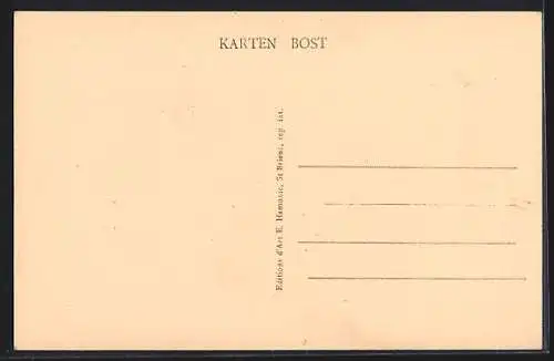 AK Corlay / Bretagne, Kirche mit Fussgängern