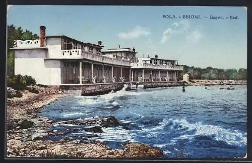 AK Pola, Sicht auf das Strandbad