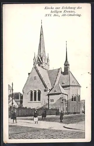 AK Wien, Alt-Ottakring, Kirche zur Erhöhung des heiligen Kreuzes
