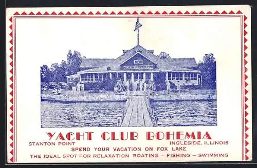 AK Ingleside, IL, Yacht Club Bohemia, Stanton Point, Fox Lake