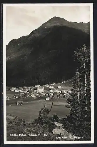 AK Ischgl /Paznaun, Totalansicht vom Berg aus