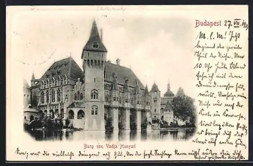 AK Budapest, Burg von Vadja Hunyad