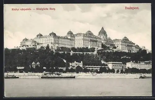 AK Budapest, Die Königliche Burg