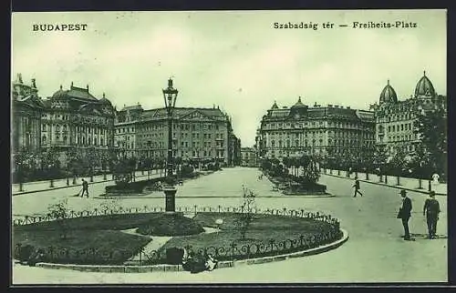 AK Budapest, Am Freiheits-Platz