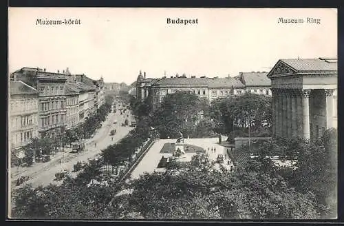 AK Budapest, Am Museum-Ring