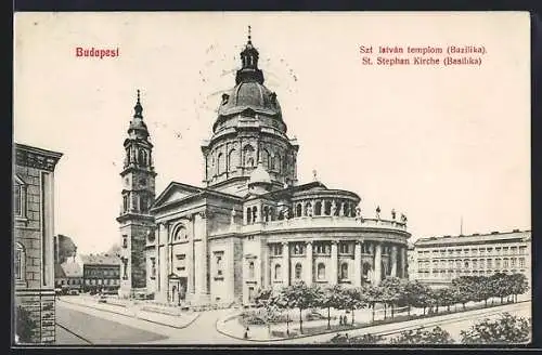 AK Budapest, St. Stephan-Kirche (Basilika)