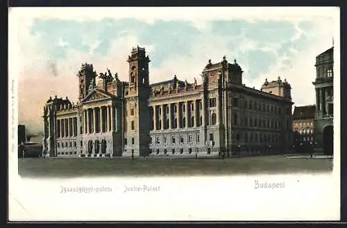 AK Budapest, Partie am Justiz-Palast