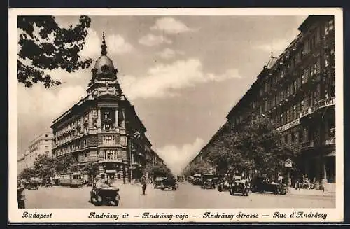 AK Budapest, Andrassy-Strasse