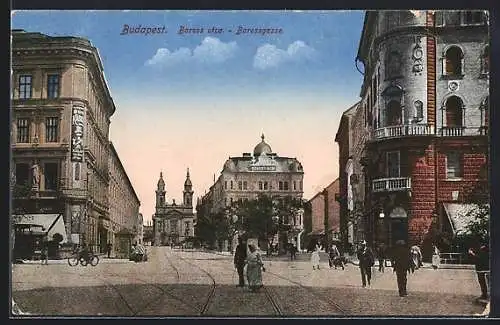 AK Budapest, Baross utca, Barossgasse