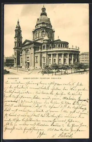 AK Budapest, Szent-István Templom, Basilika