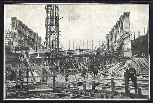 AK Nürnberg, Gross-Kraftwerk Franken, Explosion 2. Aug. 1912