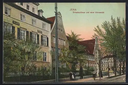 AK Jena, Griesbachhaus und neue Universität