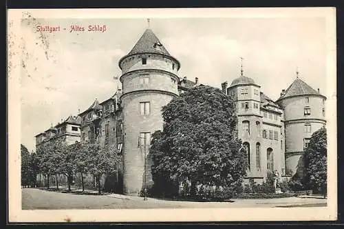 AK Stuttgart, Altes Schloss