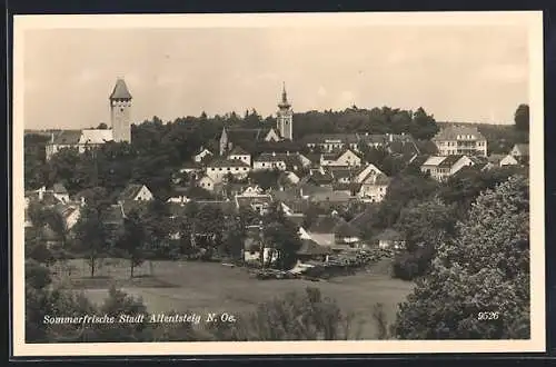 AK Allentsteig, Blick auf den Ort