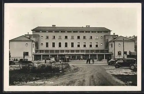 AK Gallspach /O. Oe., Strasse am Institut Zeileis